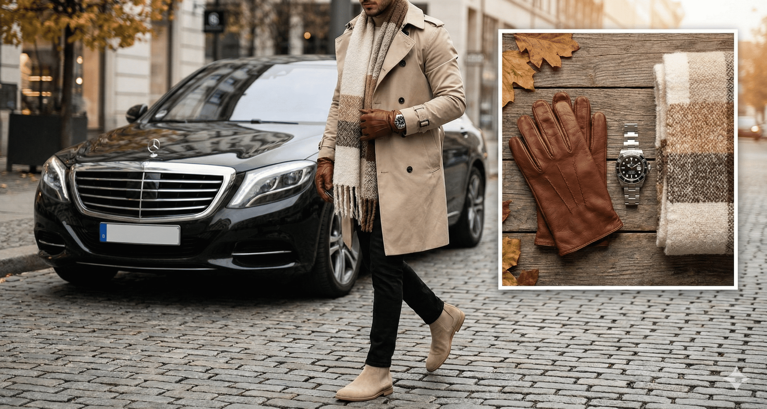 Winter men's accessories