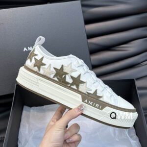 AMIRI-Star-Canvas-Low-Top-Sneakers-White-and-Khaki