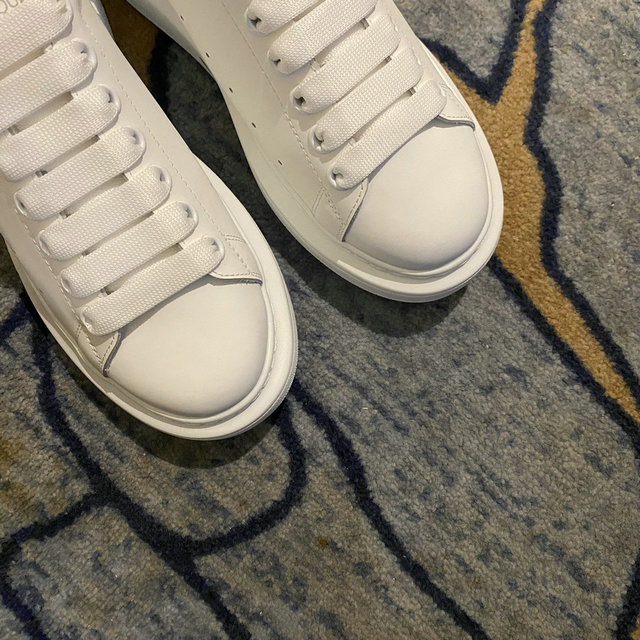 Alexander McQueen Studded Sneaker - Cream White - Image 4