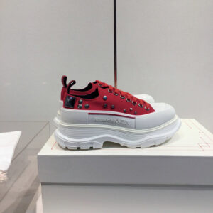 Alexander McQueen Tread Slick - Red/White