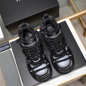 Amiri-MA-1-Sneaker-Black-and-Silver display