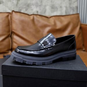 Amiri Chunky Lug Sole Leather Loafer