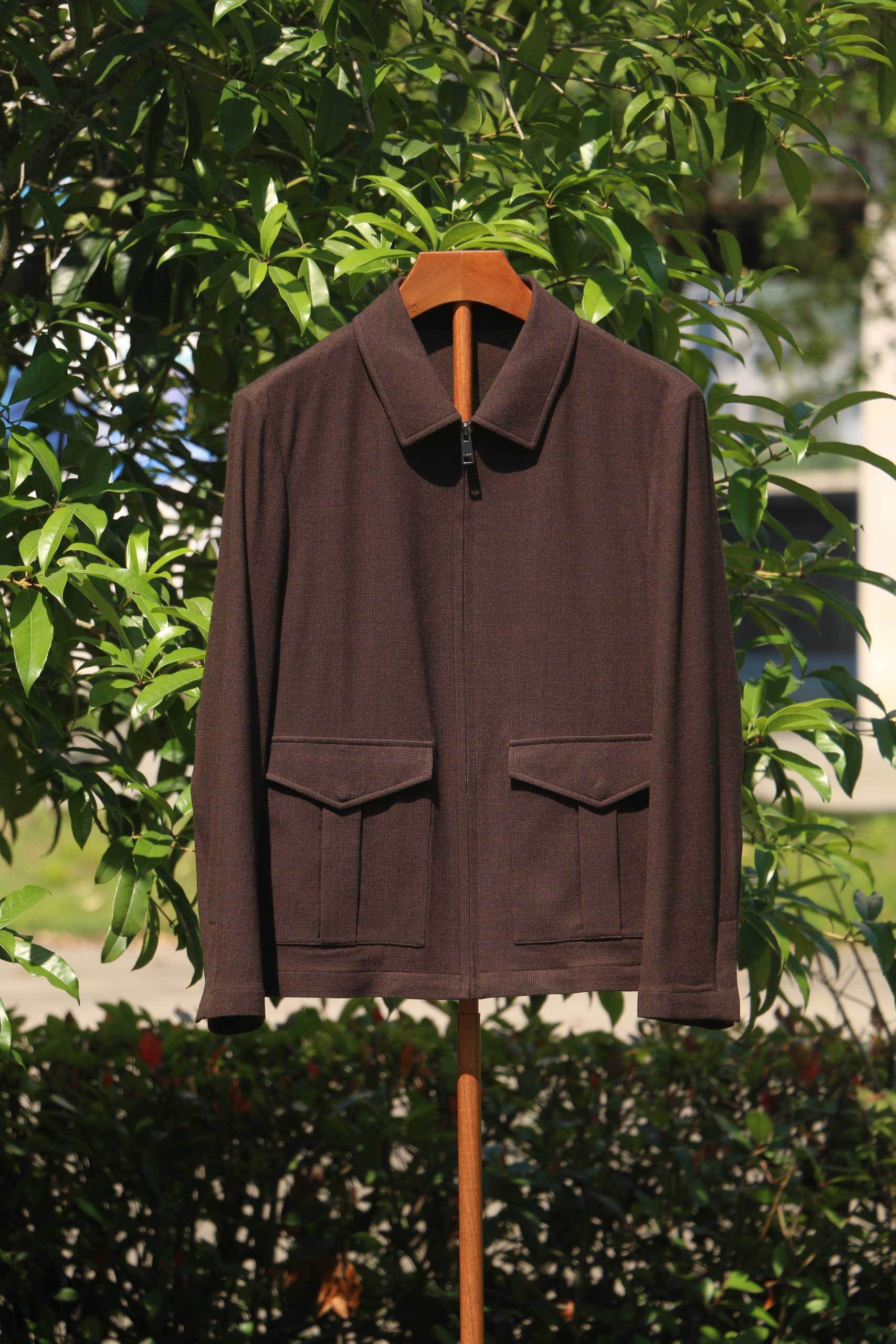 Brown-Cotton-Wool-Safari-Jacket