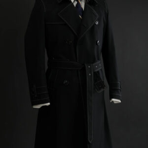 Classic Black Trench Coat
