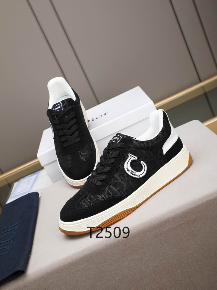 DIOR B-series Sneaker Black Canvas and Suede - Image 2