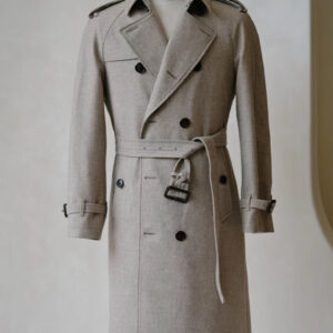 Dark Espresso Brown Trench Coat