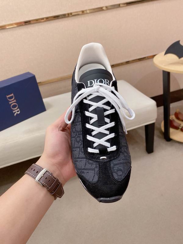 Dior B01 Sneaker - Black Oblique and Suede