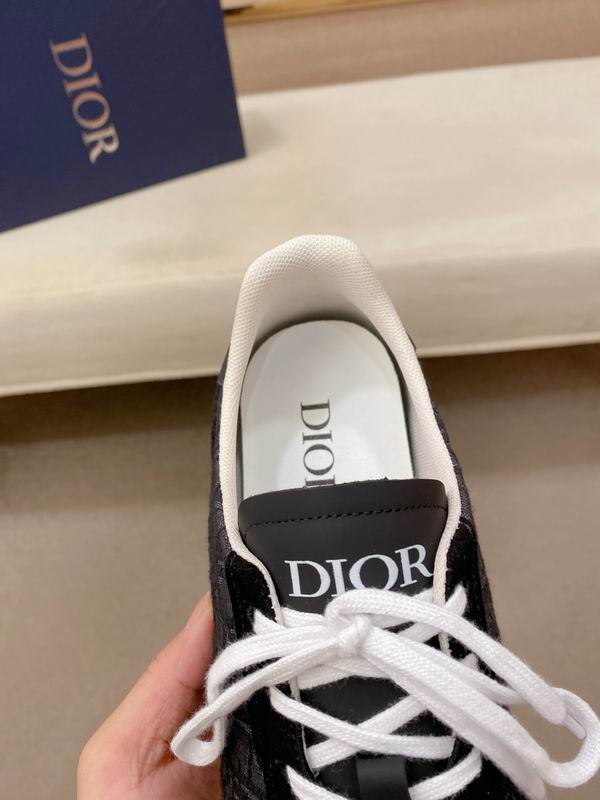 Dior B01 Sneaker - Black Oblique and Suede - Image 4