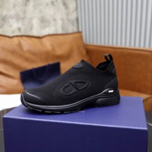 Dior-B34-Slip-On-Sneaker-in-Black-Mesh