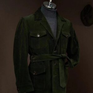 Forest-Green-Corduroy-Safari-Jacket