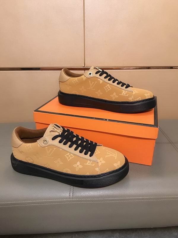 Louis Vuitton Monogram Canvas Low-Top Sneaker Beige/Black - Image 2