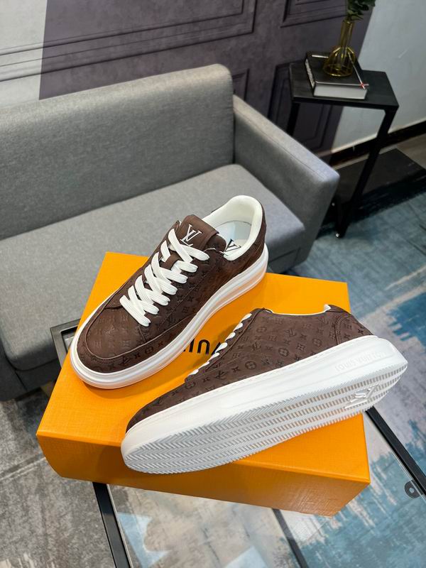 Louis Vuitton Rivoli Low-Top Sneaker - Brown Monogram Canvas - Image 3