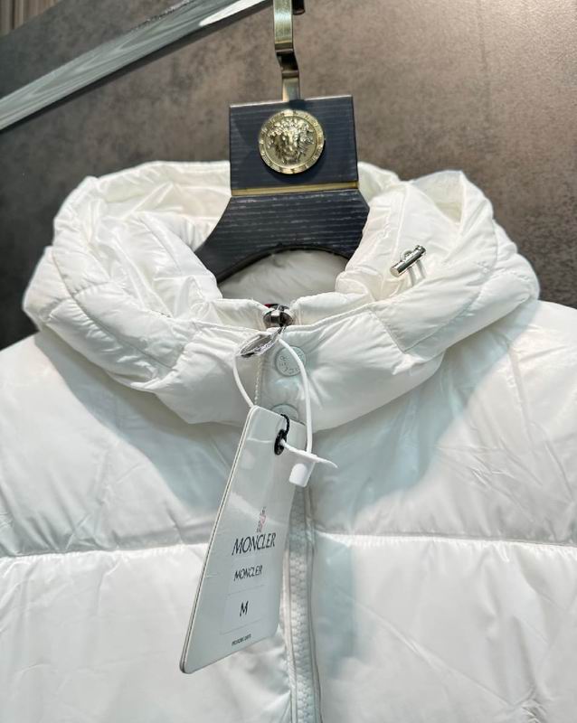 Moncler Maire Hooded Down Puffer Jacket in White - Image 2