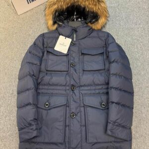 Moncler Rethel Down Jacket Navy Blue