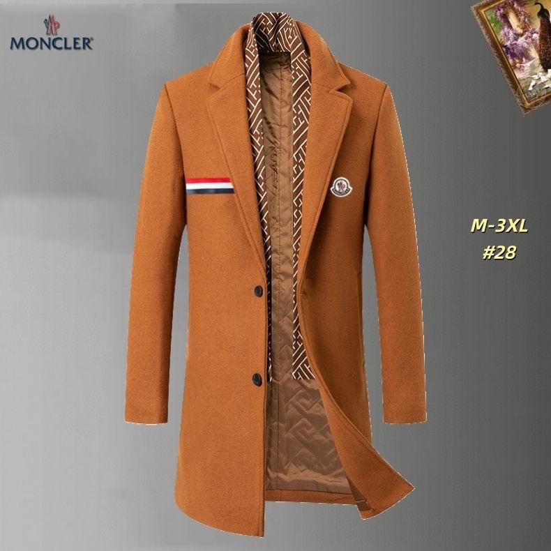 Moncler Tricolor Pocket Overcoat - Image 5