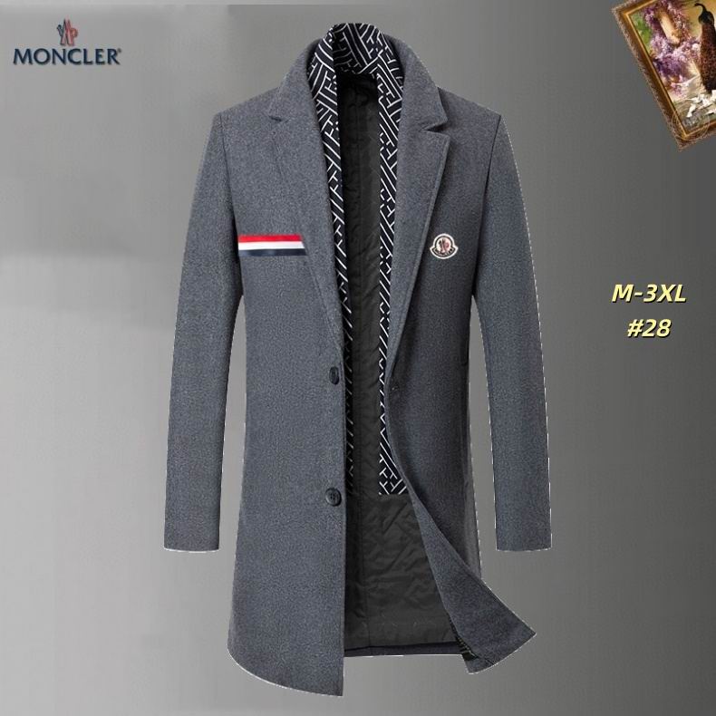 Moncler Tricolor Pocket Overcoat - Image 6