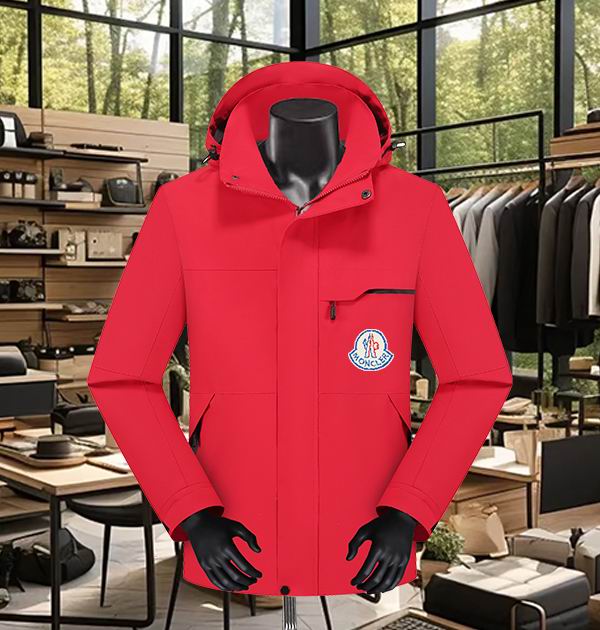 Moncler Waterproof Jacket with Classic Patch - Image 3