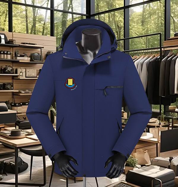 Moncler Waterproof Patch Detail Jacket - Image 3