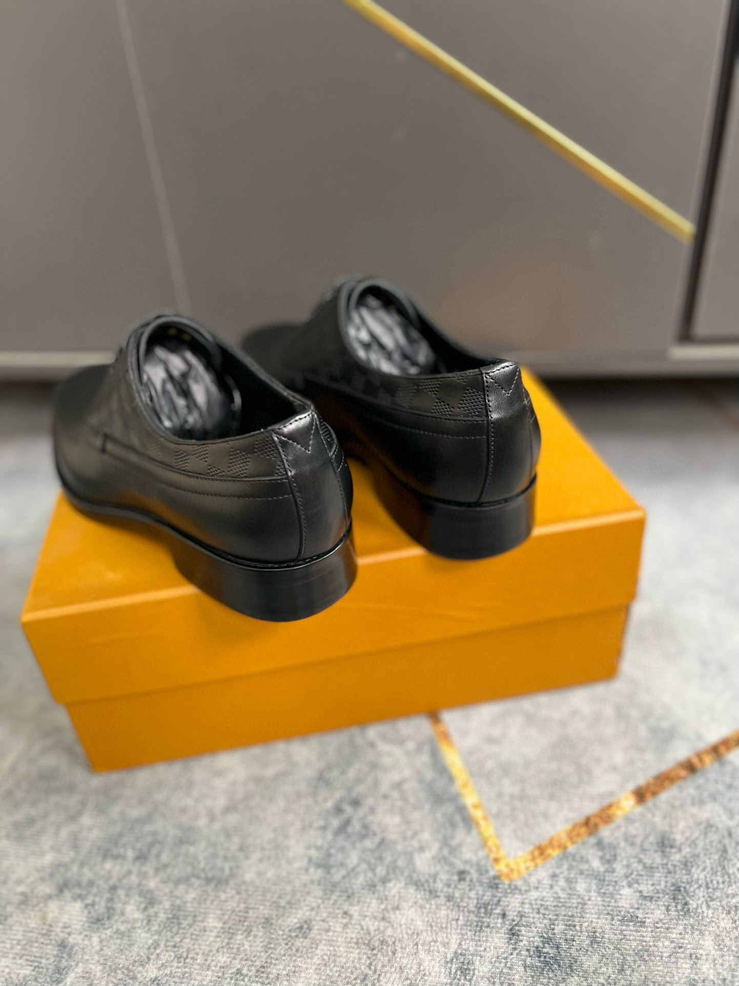 Damier Formal Captoe Oxford Shoe - Image 6