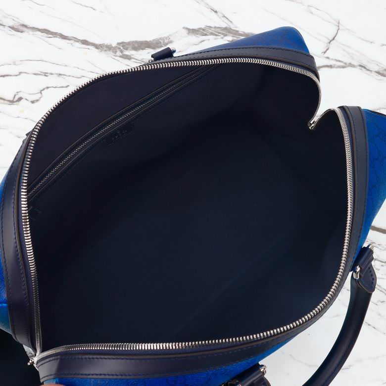 Gucci Ombre Blue GG Monogram Duffle Bag - Image 4