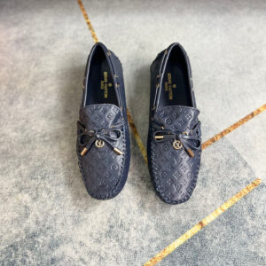Pair of Louis-Vuitton-Navy-Monogram-Empreinte