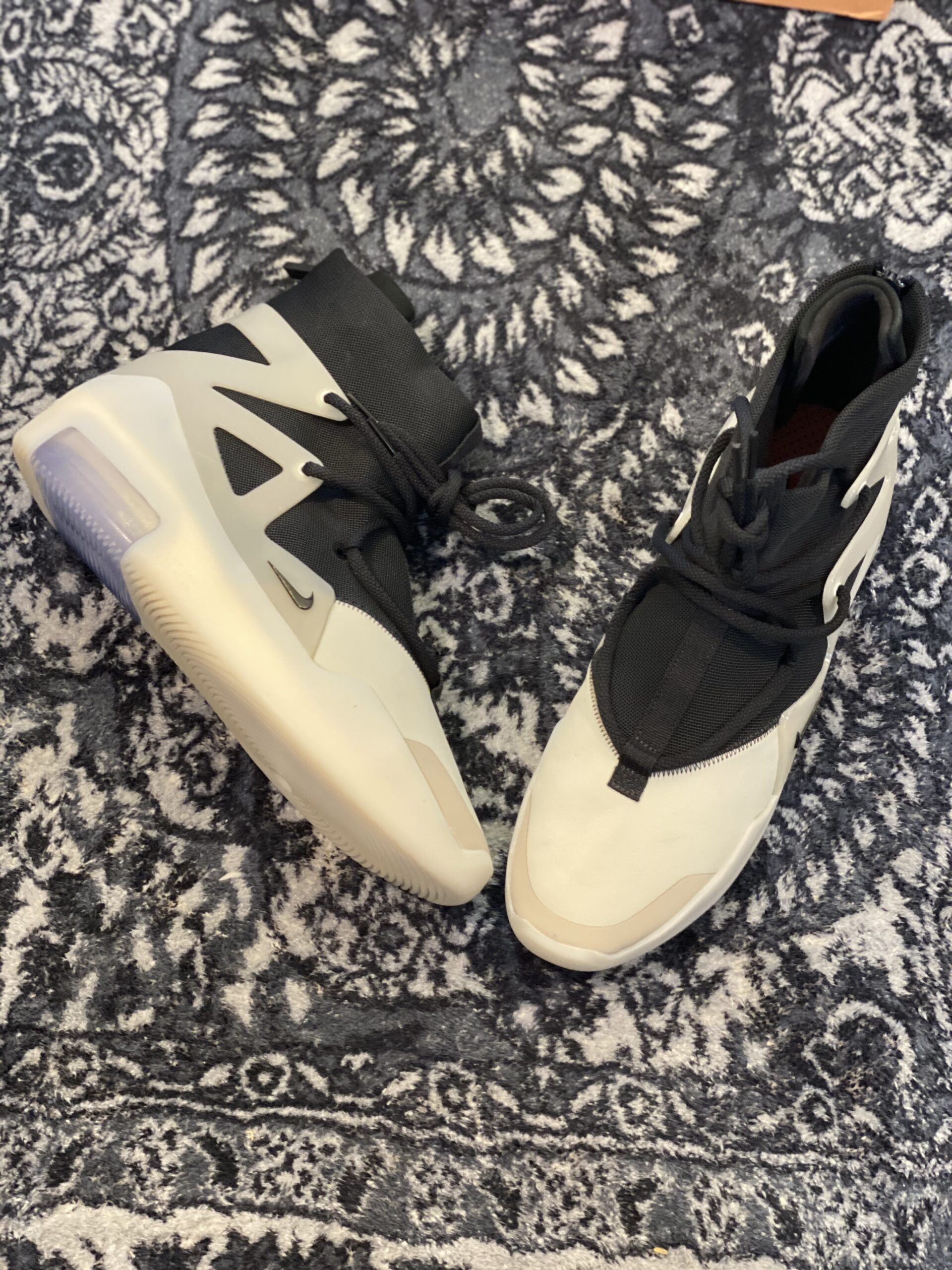 Nike Air Fear of God 1 Black White - Image 5