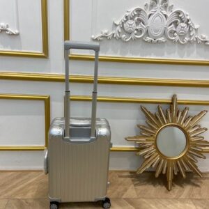 Rimowa Silver Aluminum Cabin Suitcase