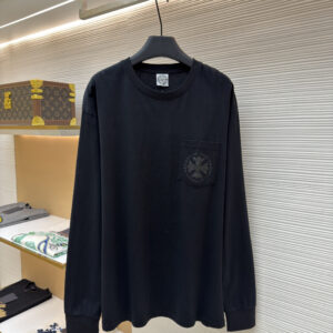 Chrome Hearts Black Long Sleeve T-Shirt