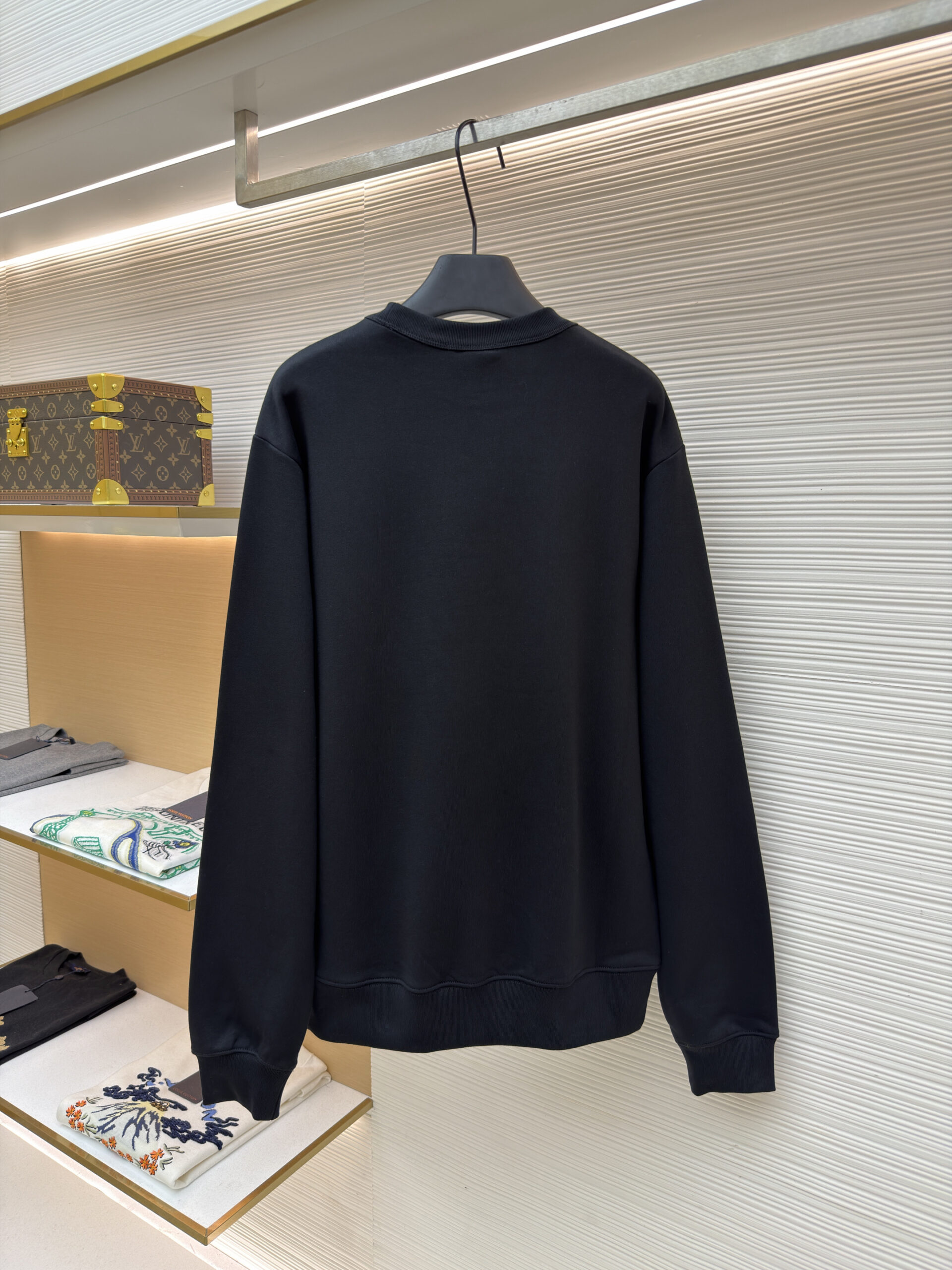 Dior Black Slogan Sweatshirt - Image 4
