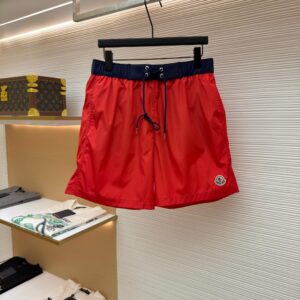 Monclear red swim suit