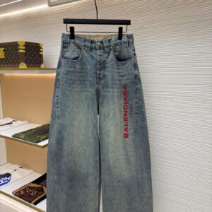 Balenciaga Baggy Striped Jeans
