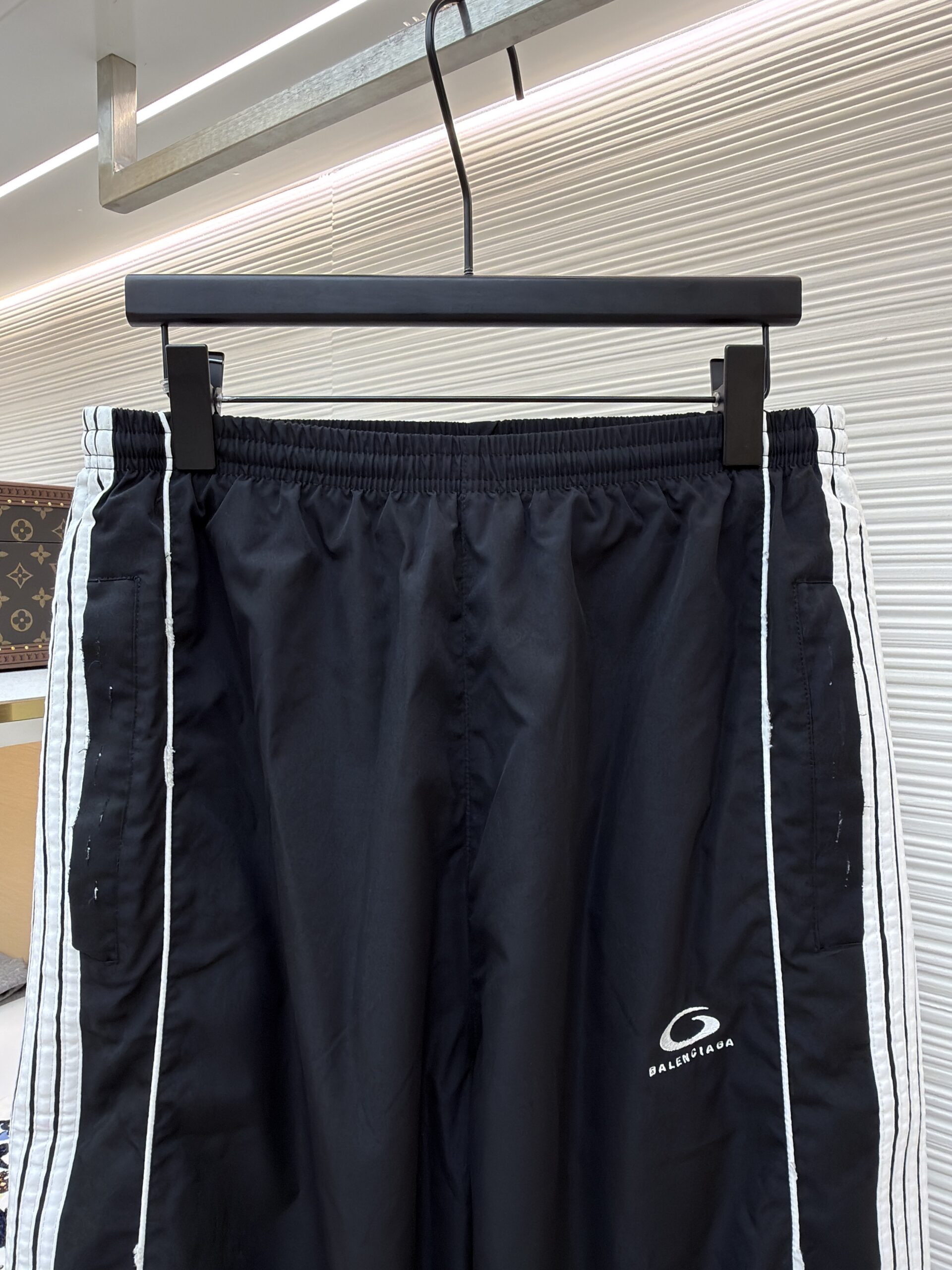 Balenciaga Oversized 3-Stripe Track Pants - Image 5