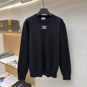 Celine Embroidered Triomphe Knit