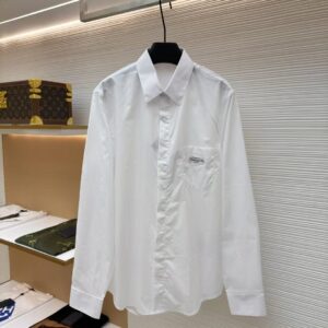 Christian Dior Couture Patch White Cotton Shirt