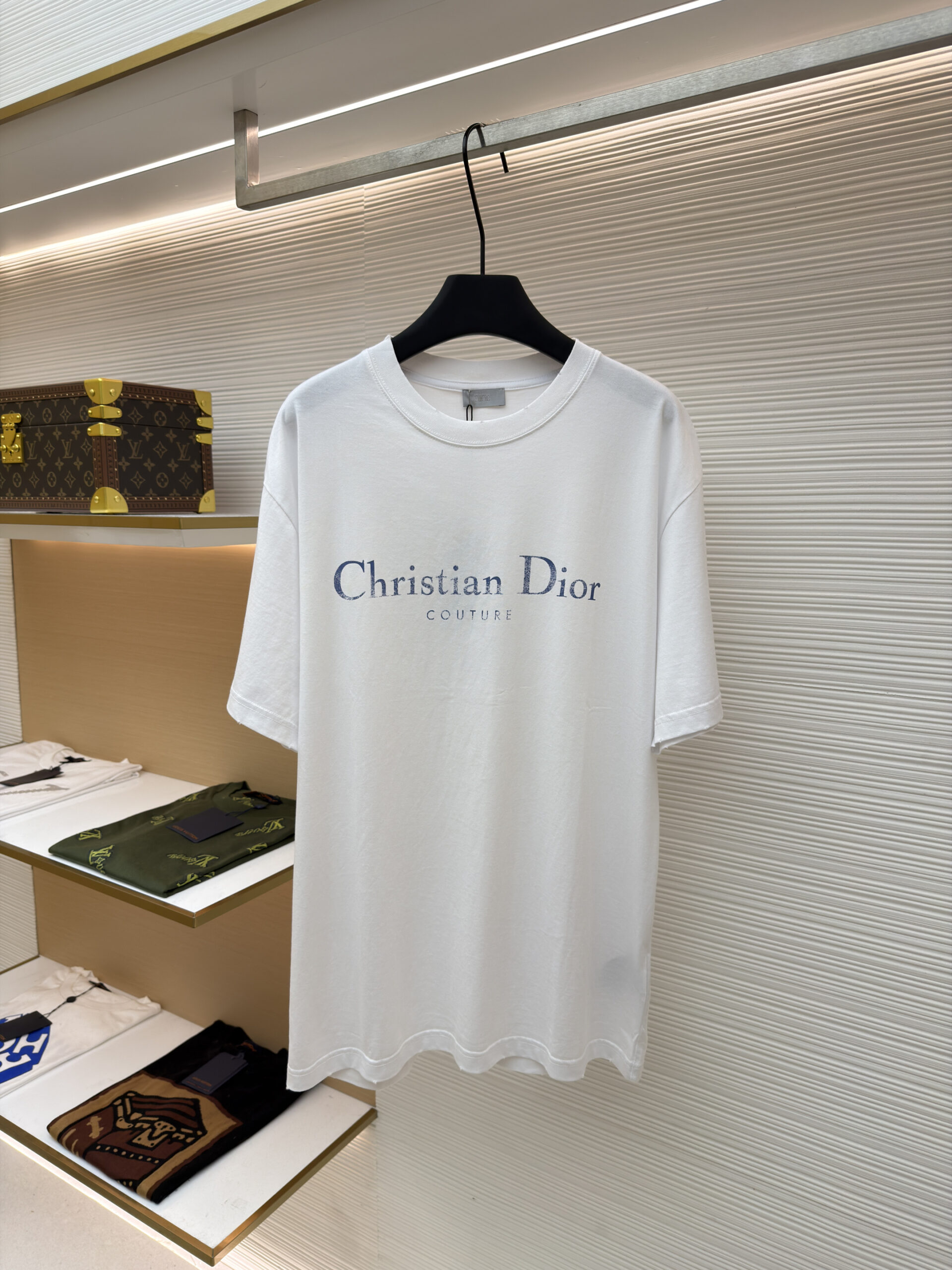 Christian Dior Couture Relaxed Fit White T-Shirt