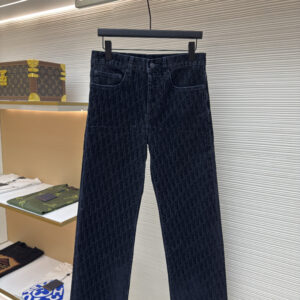 Dior Black Oblique Jeans
