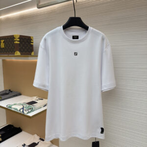 Fendi Minimalist White Tee