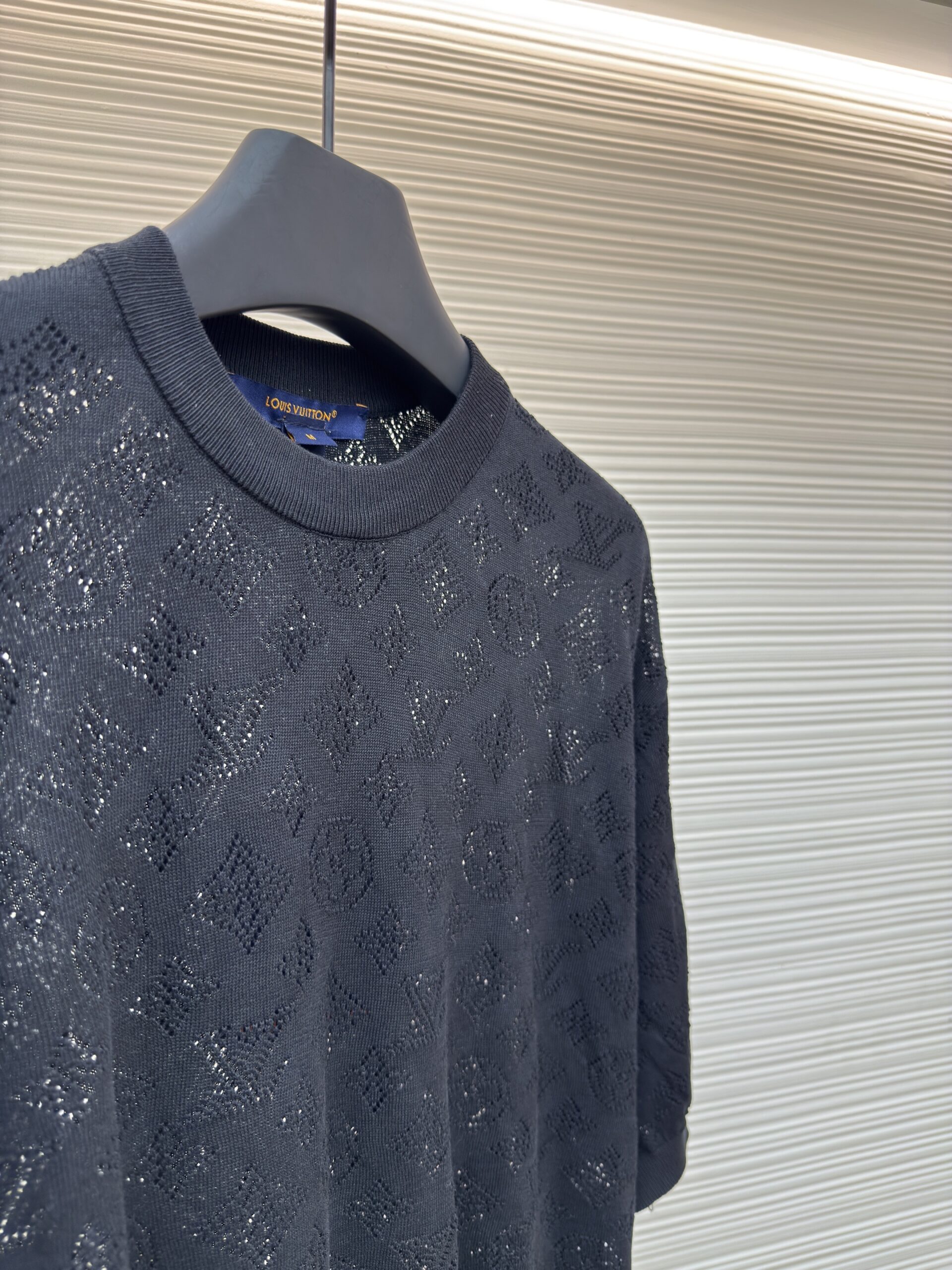 Louis Vuitton Monogram Open-Knit Mesh T-Shirt - Image 2