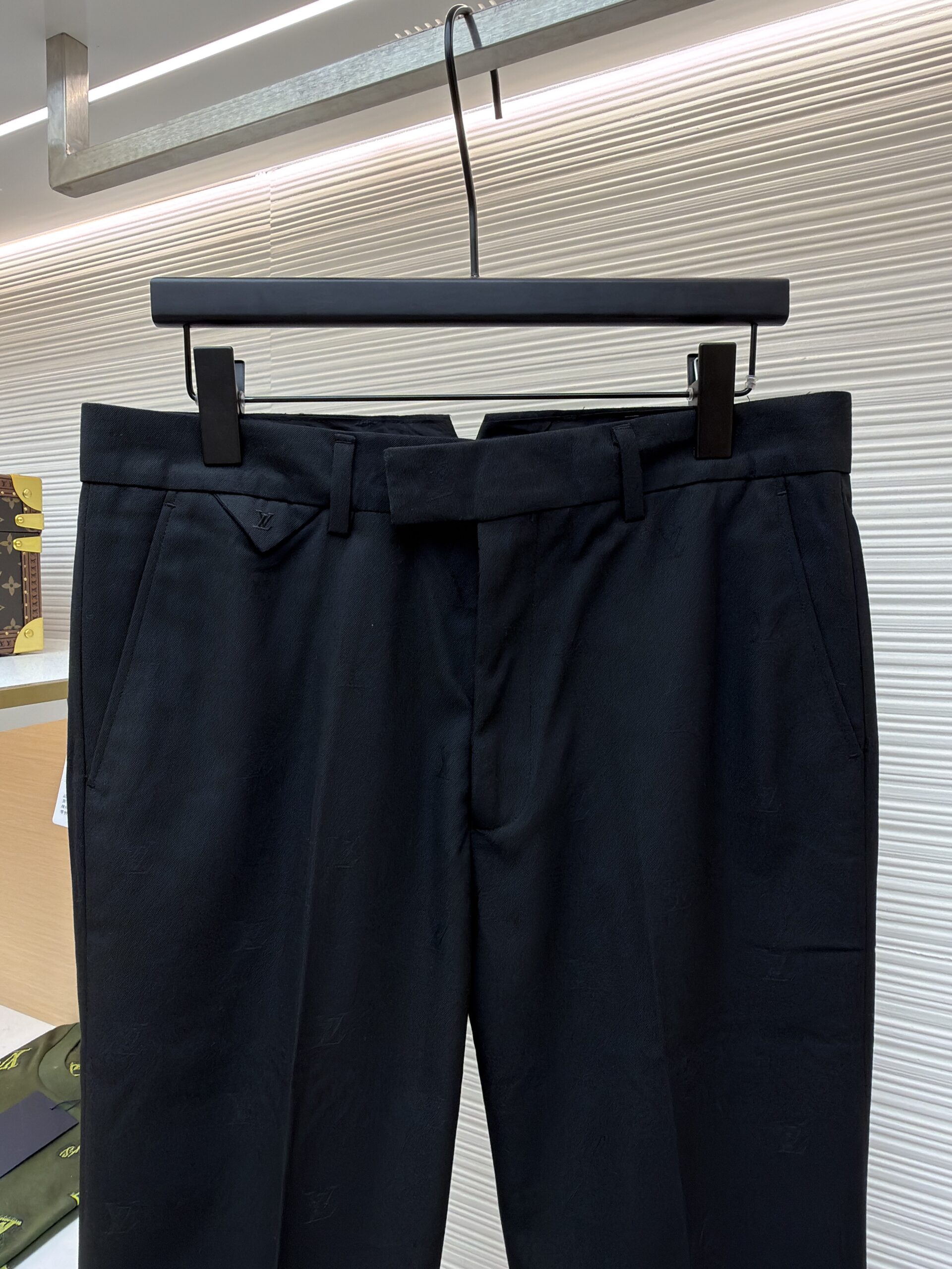 Louis Vuitton Tailored Black Trousers - Image 4