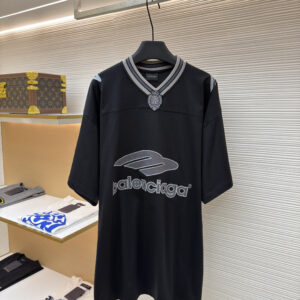 Monochrome Stealth Oversized Black Athletic Jersey