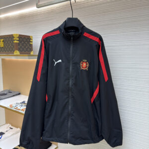 Puma Red-Striped Technical Track Jacket