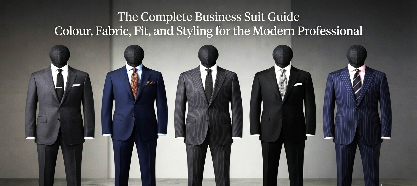 The Complete Business Suit Guide: Colour, Fabric, Fit, and Styling for the Modern Professional