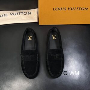 Louis Vuitton Men's Suede Loafers