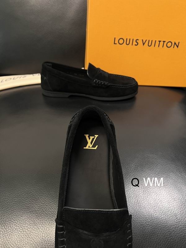 Louis Vuitton Men's Suede Loafers