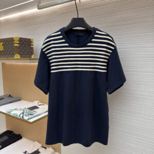 Prada Logo Short-Sleeve Black Denim Shirt